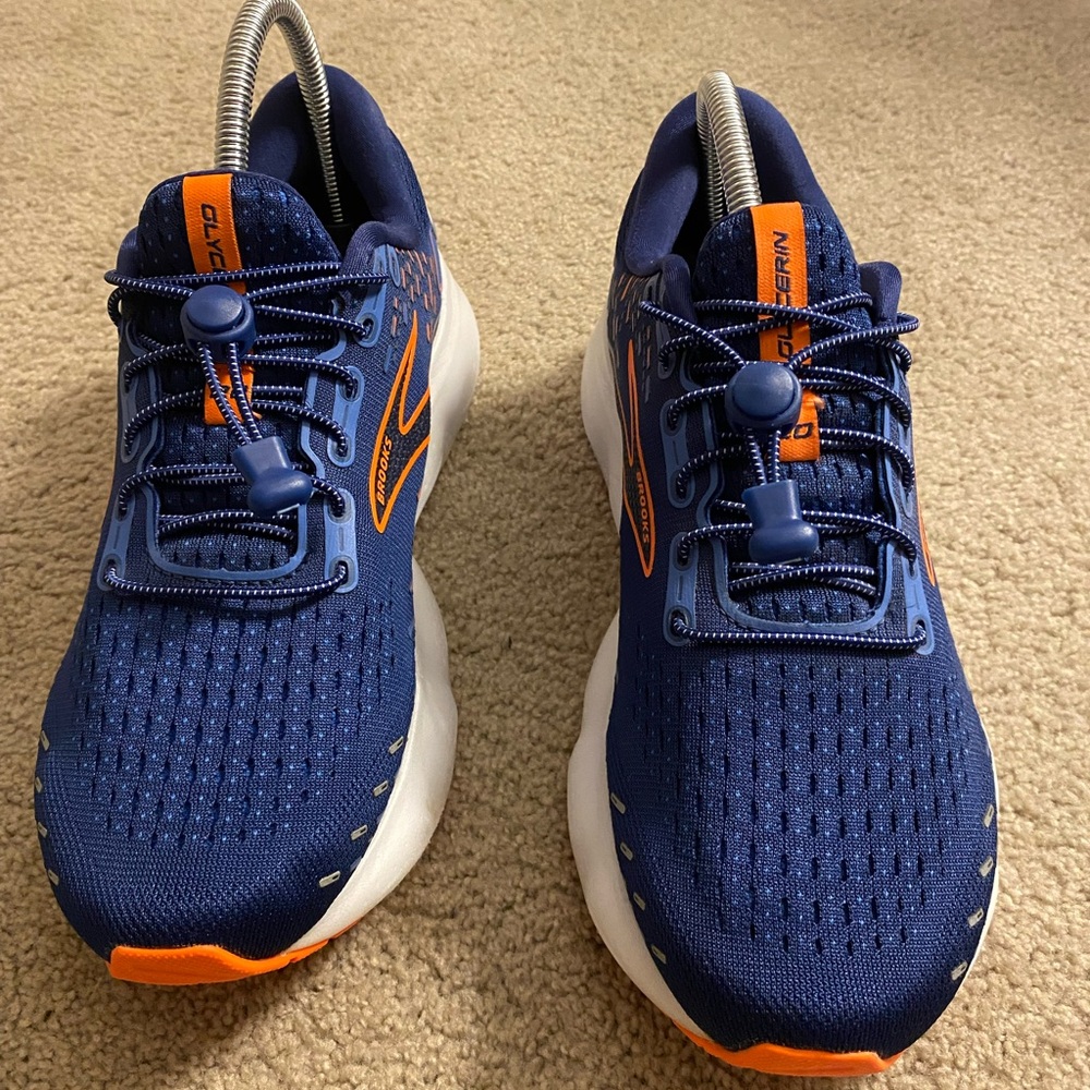Brooks Men's Athletic Shoes - Blue and Orange